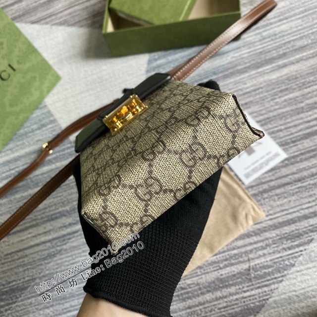 Gucci新款包包 古馳原廠牛皮G花面料三合一小挎包 Gucci經典之王系列鎖扣手機包 658229  ydg3293